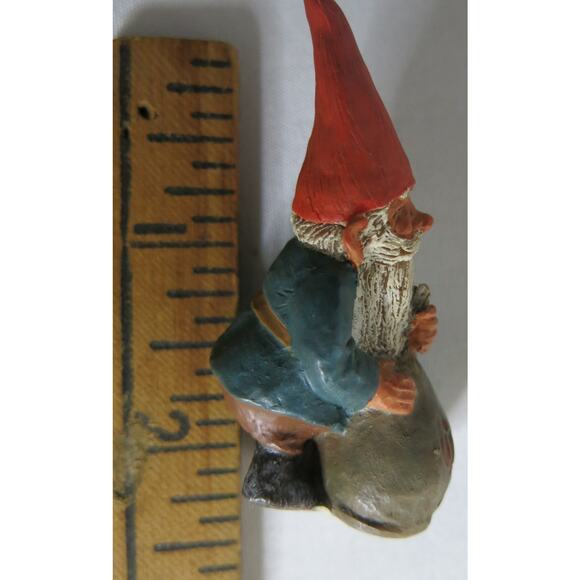 Vintage Klaus Wickl GNOME Mini Figurine Patrick In Box 2.25" 301663 Enesco 1993 - Picture 11 of 11